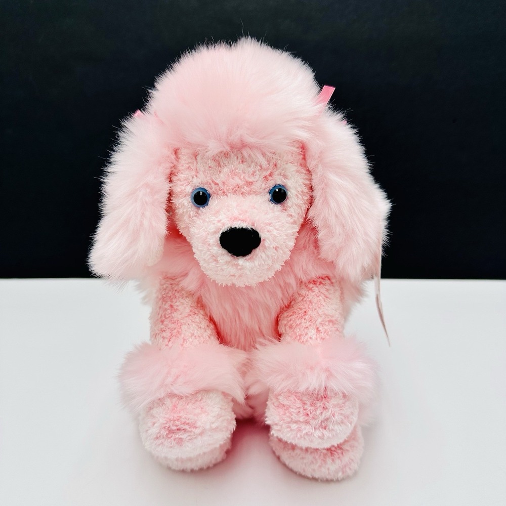 Mary Meyer Pink Poodle Penelope w/ Tag Plush Stuffed Sweet Rascals Dog Puppy